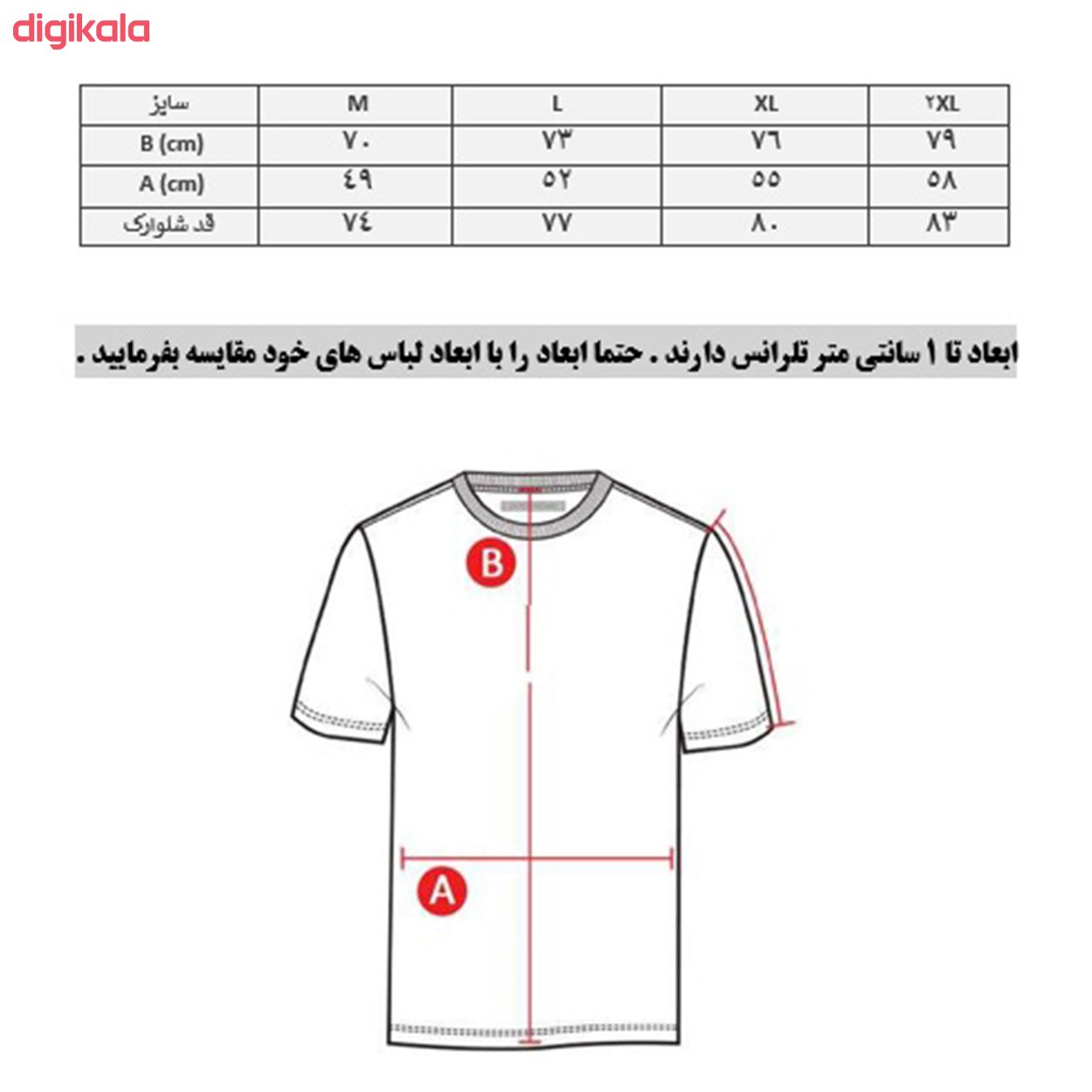 ست تاپ و شلوارک مردانه پانیل کد 4038G