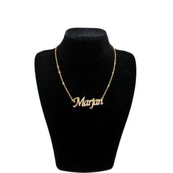 گردنبند زنانه ژوپینگ طرح مرجان کد a10144