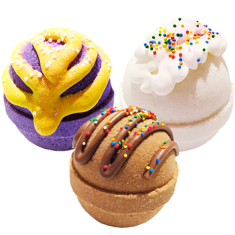  کوکتل نمک حمام اور مدل Sweets VWBR وزن ۱۱۵ گرم بسته 3 عددی