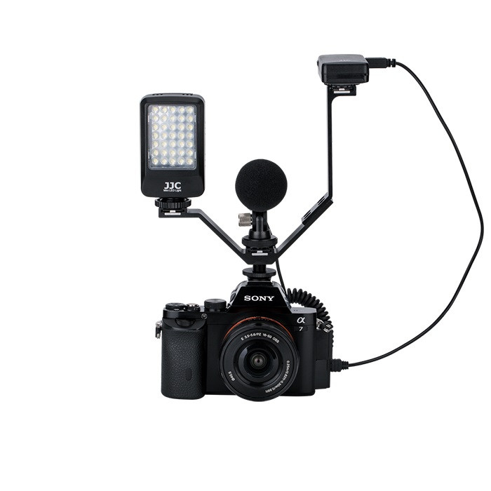 براکت سه تایی کفشک دار دوربین عکاسی کی وی مدل VB-165