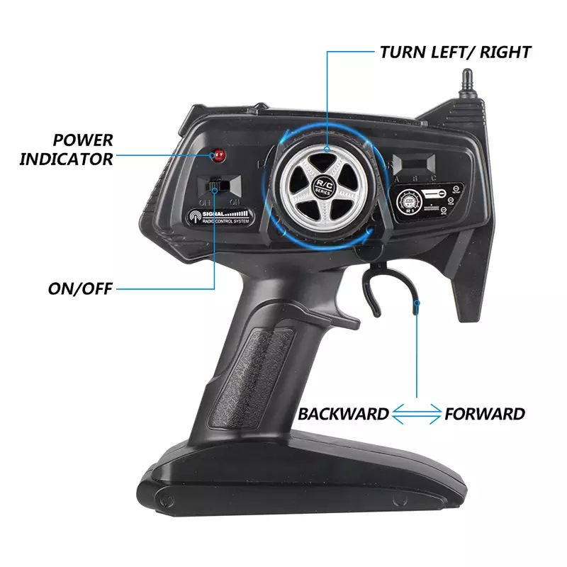 ماشین کنترلی ام زد طرح آفرود مدل Climbing Car  -  - 20