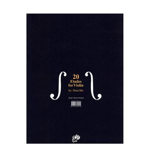 کتاب 20 اتود برای ویولن اپوس 32 اثر هانس زیت - جلد اول