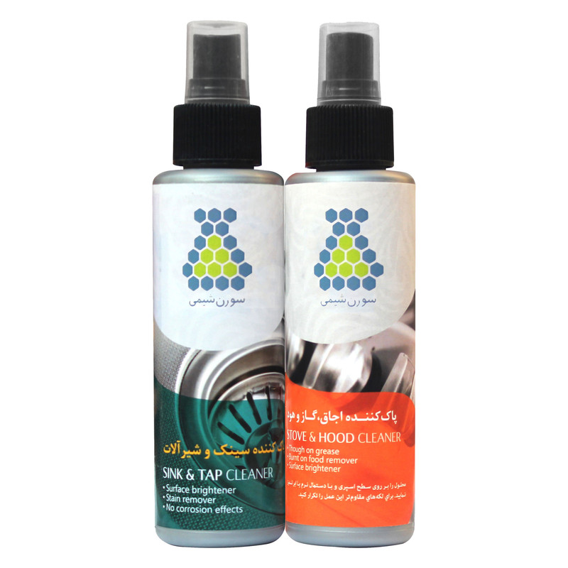 اسپری تمیز کننده سطوح  سورن شیمی مدل OHST2  حجم 120 میلی لیتر مجموعه 2 عددی