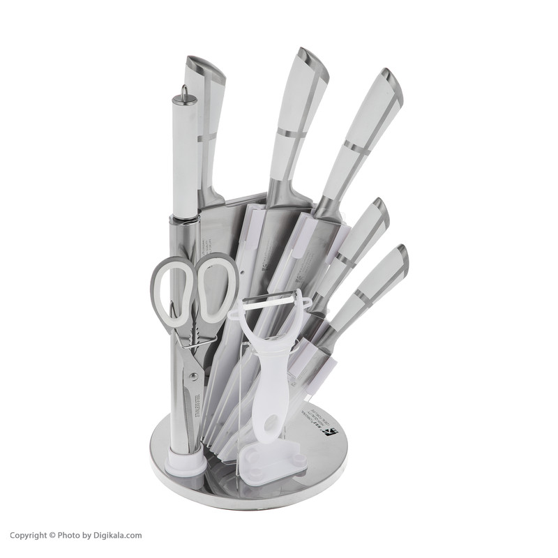سرویس چاقوی آشپزخانه ‌۸‌ پارچه ام آر اس مدل BDL1001