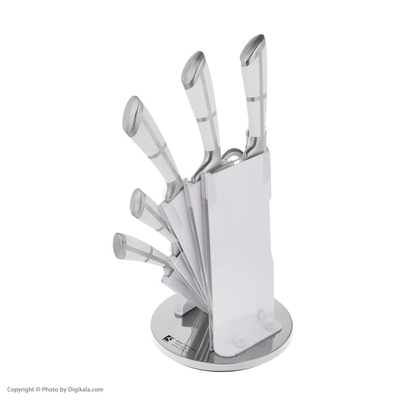 سرویس چاقوی آشپزخانه ‌۸‌ پارچه ام آر اس مدل BDL1001