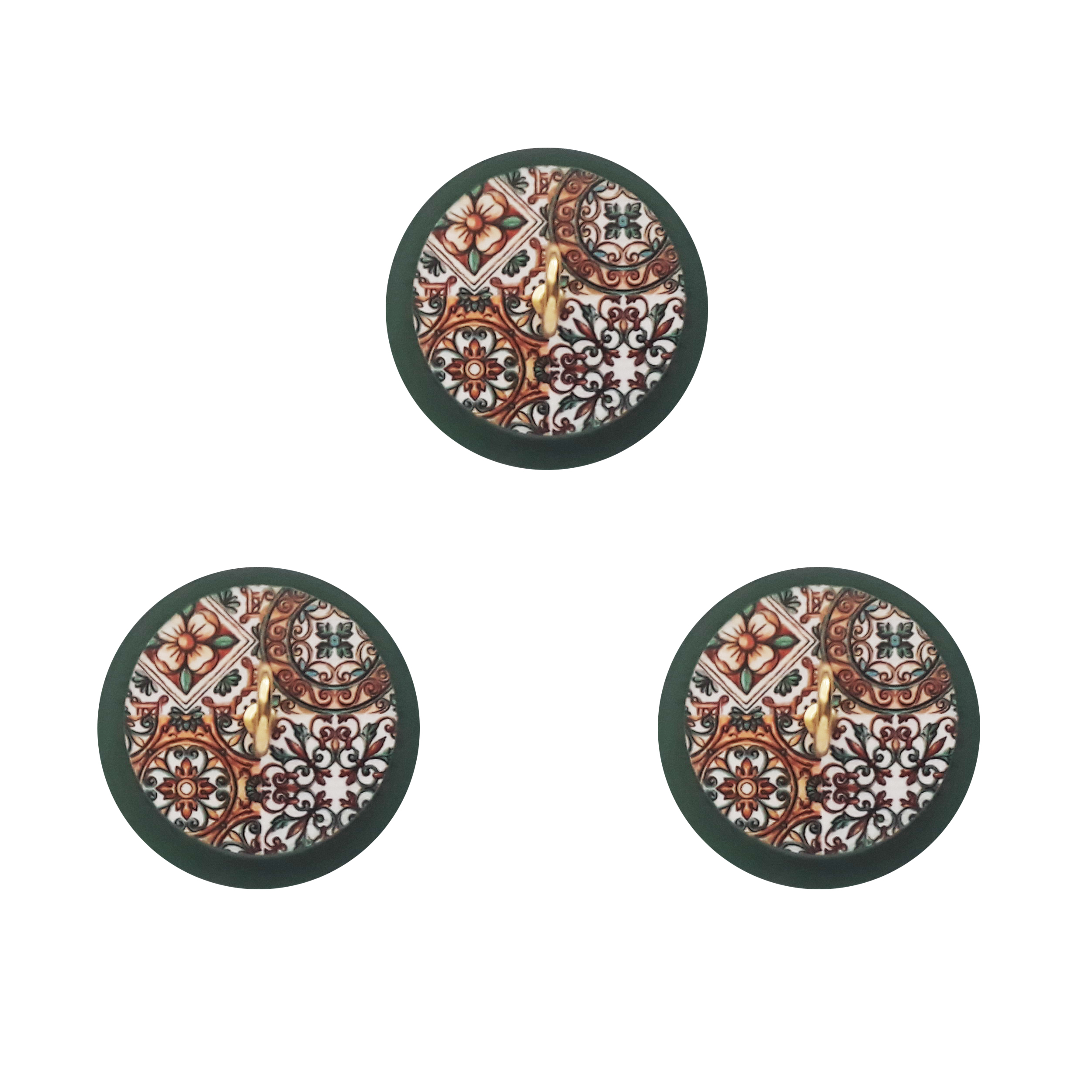 آویز حوله کد A510 بسته 3 عددی