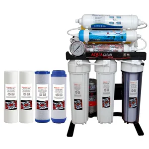  دستگاه تصفیه کننده آب آکوآکلیر مدل BLACK RADIX - 2450 به همراه فیلتر بسته 4 عددی