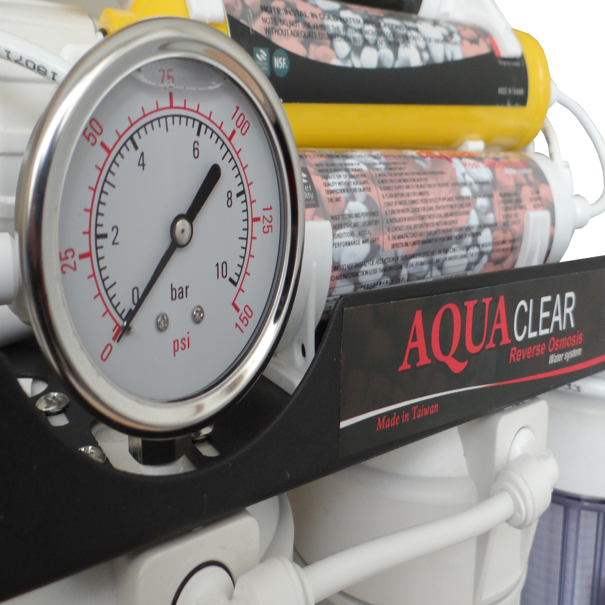 دستگاه تصفیه کننده آب آکوآکلیر مدل BLACK RADIX - 3100 به همراه بسته فیلتر 4 عددی