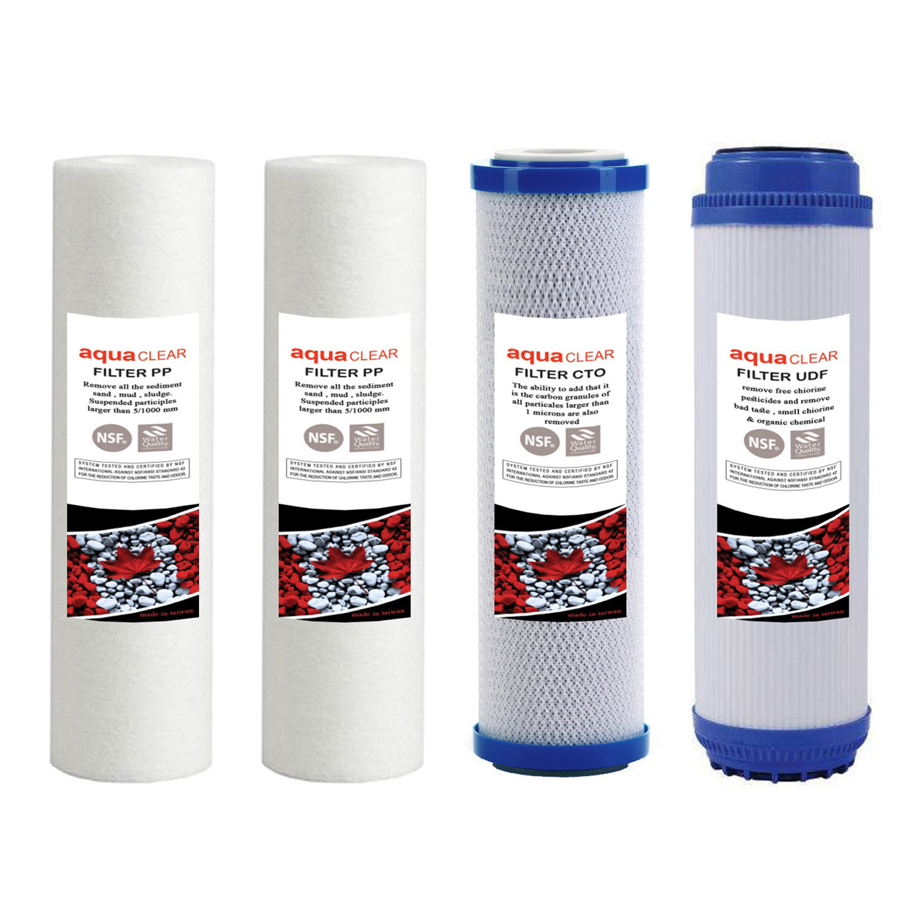 دستگاه تصفیه کننده آب آکوآکلیر مدل BLACK RADIX - 3100 به همراه بسته فیلتر 4 عددی