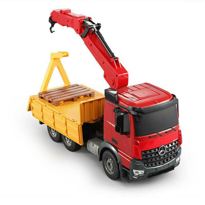 ماشین بازی کنترلی دابل ای مدل Mercedes-Benz Arocs Crane