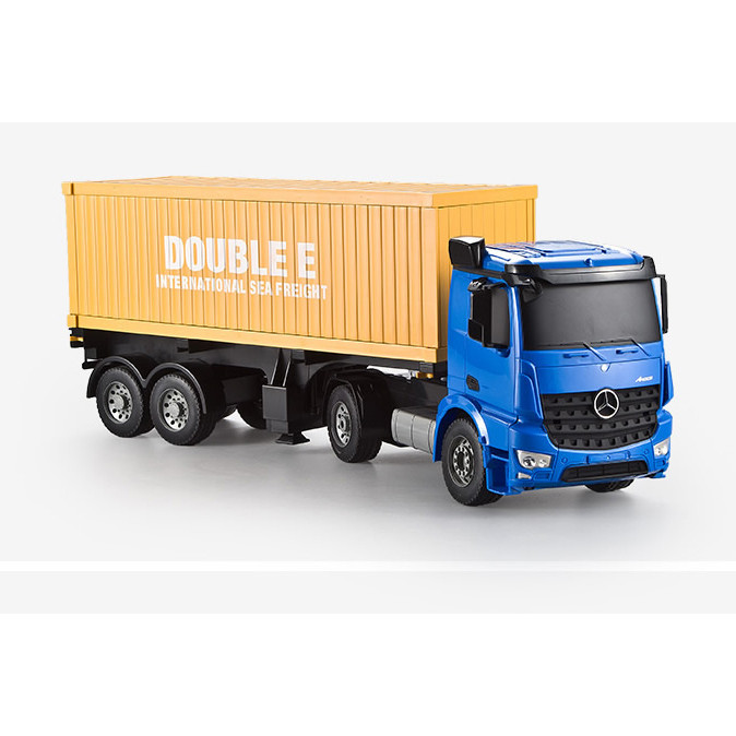 ماشین بازی کنترلی دابل ای مدل Mercedes-Benz Arocs Container Truck