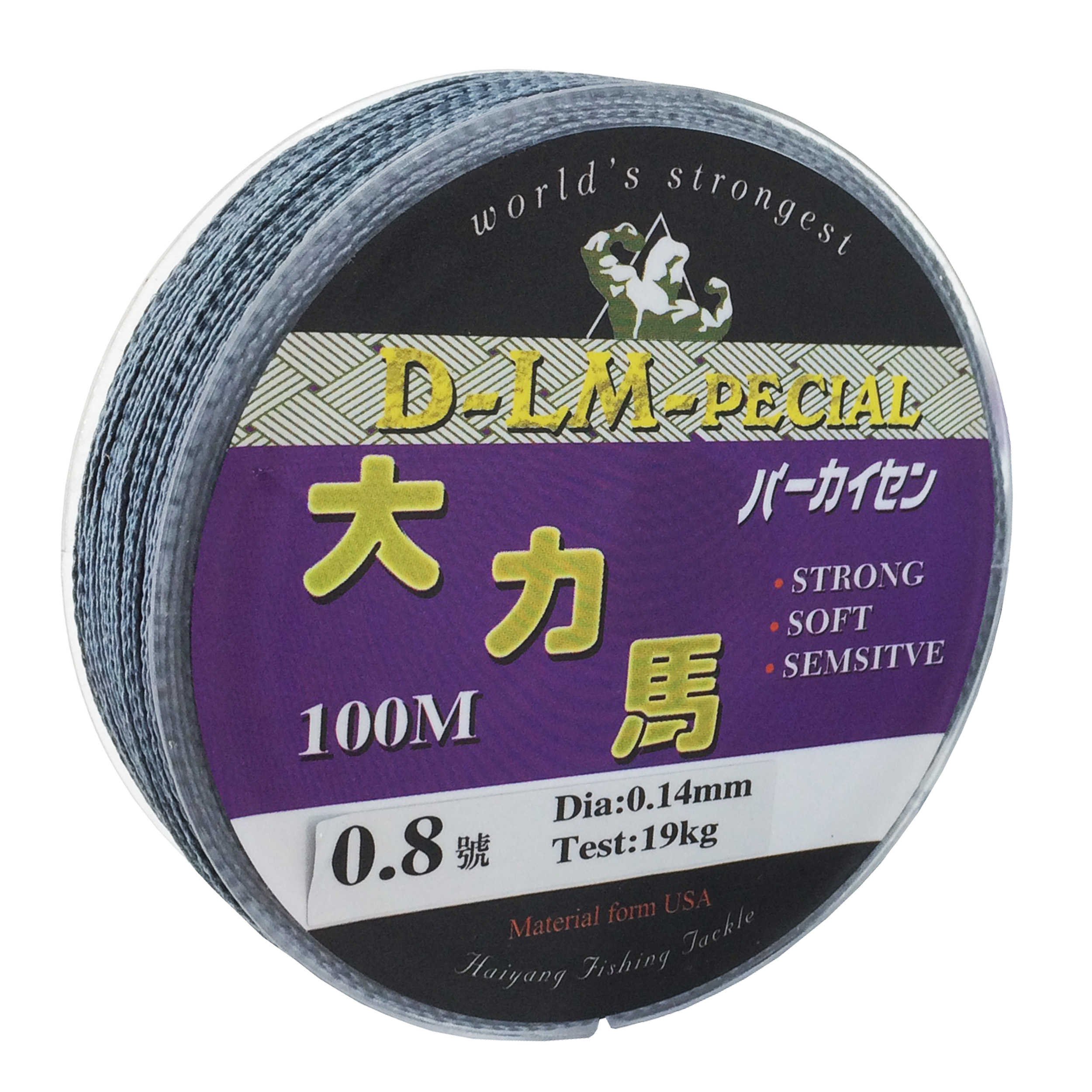 نخ ماهیگیری روهانوا مدل D-LM-pecal سایز 0.14 میلی متر