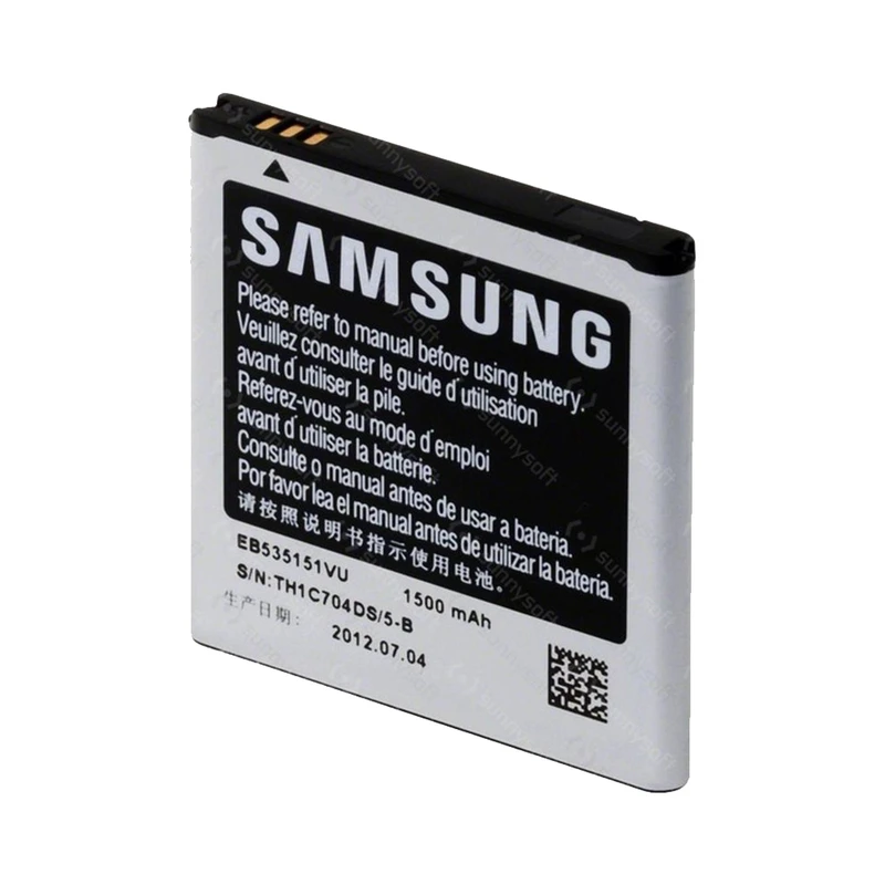 باتری موبایل مدل EB535151VU ظرفیت 1500میلی آمپر ساعت مناسب برای گوشی موبایل سامسونگ Galaxy S Advance I9070