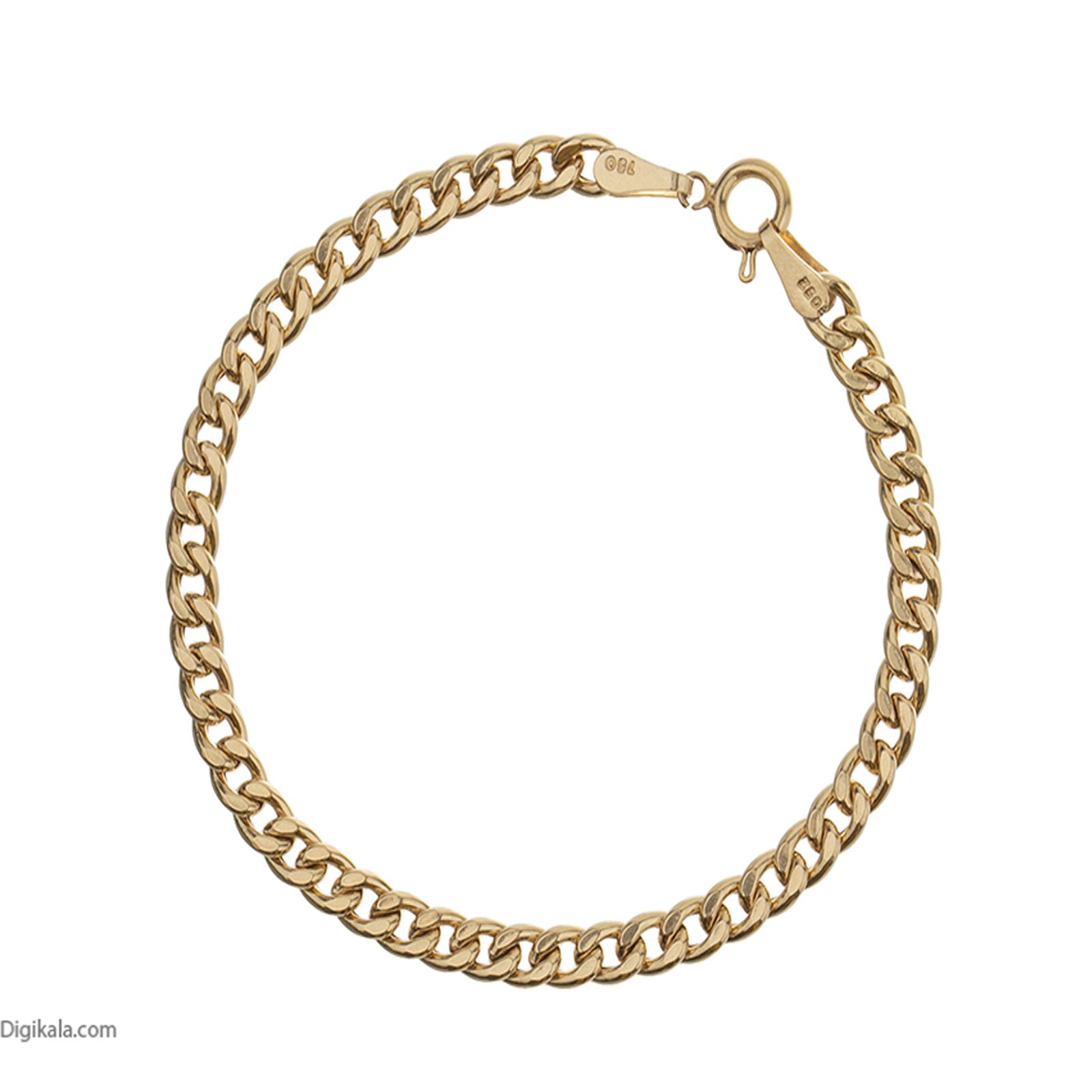 دستبند طلا 18 عیار زنانه آلند کد w1 -  - 2