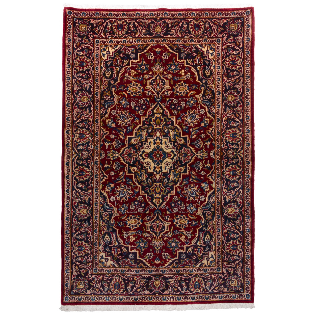 فرش دستباف قدیمی ذرع و نیم سی پرشیا کد 174390