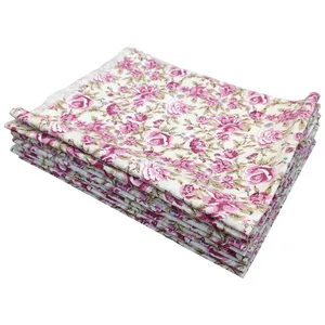 دستمال آشپزخانه طرح گلریز کد F001 بسته 5 عددی