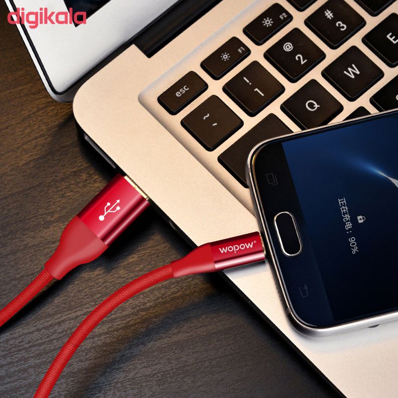 کابل تبدیل USB به microUSB وپو مدل LC908 طول 1 متر main 1 11