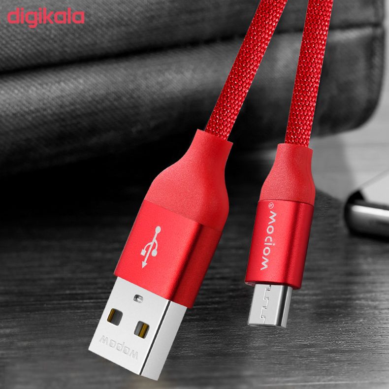 کابل تبدیل USB به microUSB وپو مدل LC908 طول 1 متر main 1 8
