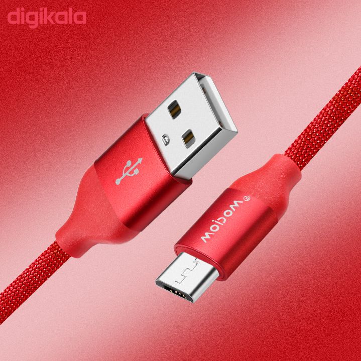 کابل تبدیل USB به microUSB وپو مدل LC908 طول 1 متر main 1 9
