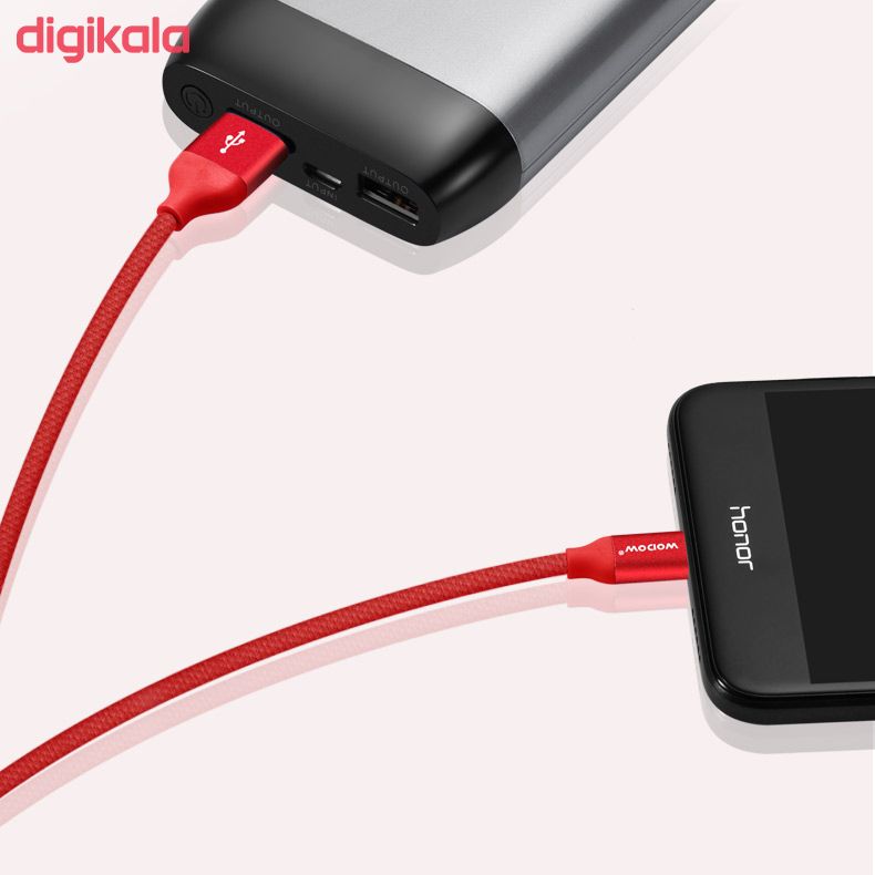 کابل تبدیل USB به microUSB وپو مدل LC908 طول 1 متر main 1 10