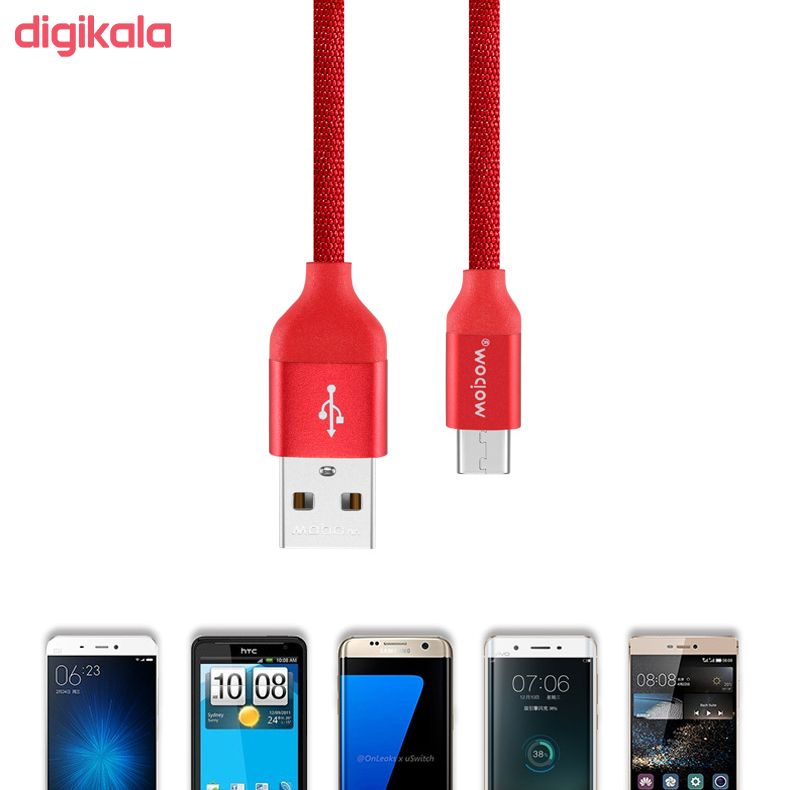 کابل تبدیل USB به microUSB وپو مدل LC908 طول 1 متر main 1 13
