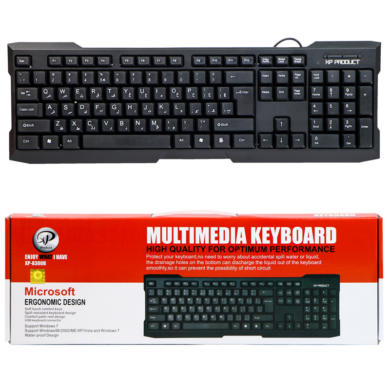 کیبورد ایکس پی-پروداکت مدل XP-8300B 1