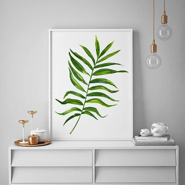 تابلو سالی وود طرح آبرنگ نگاه عمیق کد T130123