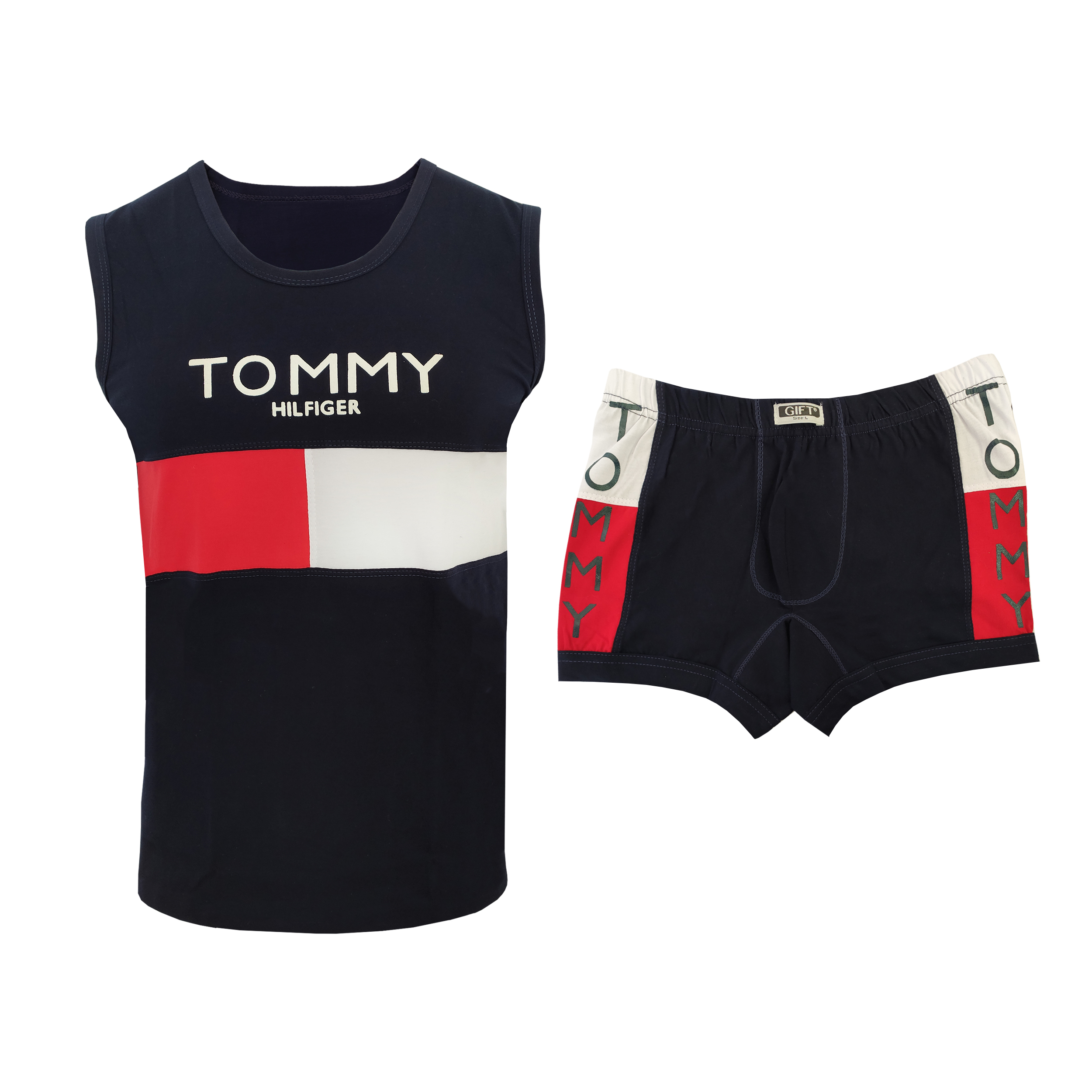 ست تاپ و شورت مردانه گیفت کد T-20900