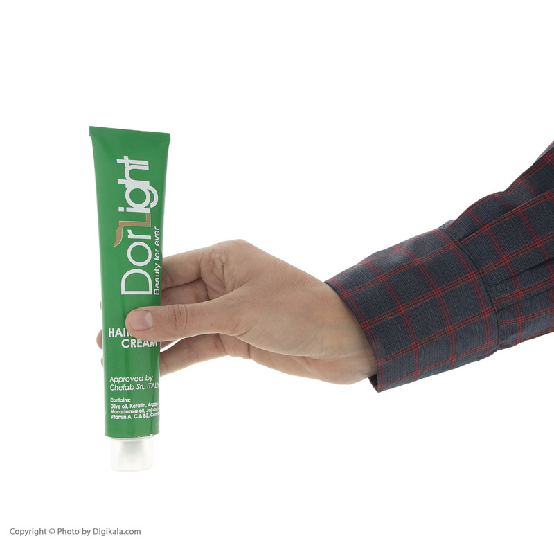 رنگ مو دورلایت شماره 901 حجم 100 میلی لیتر رنگ پلاتینه فوق روشن خاکستری