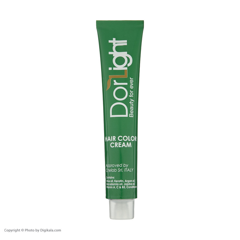 رنگ مو دورلایت شماره 7.5 حجم 100 میلی لیتر رنگ بلوند طلایی