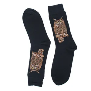 جوراب طرح جغد کد 113