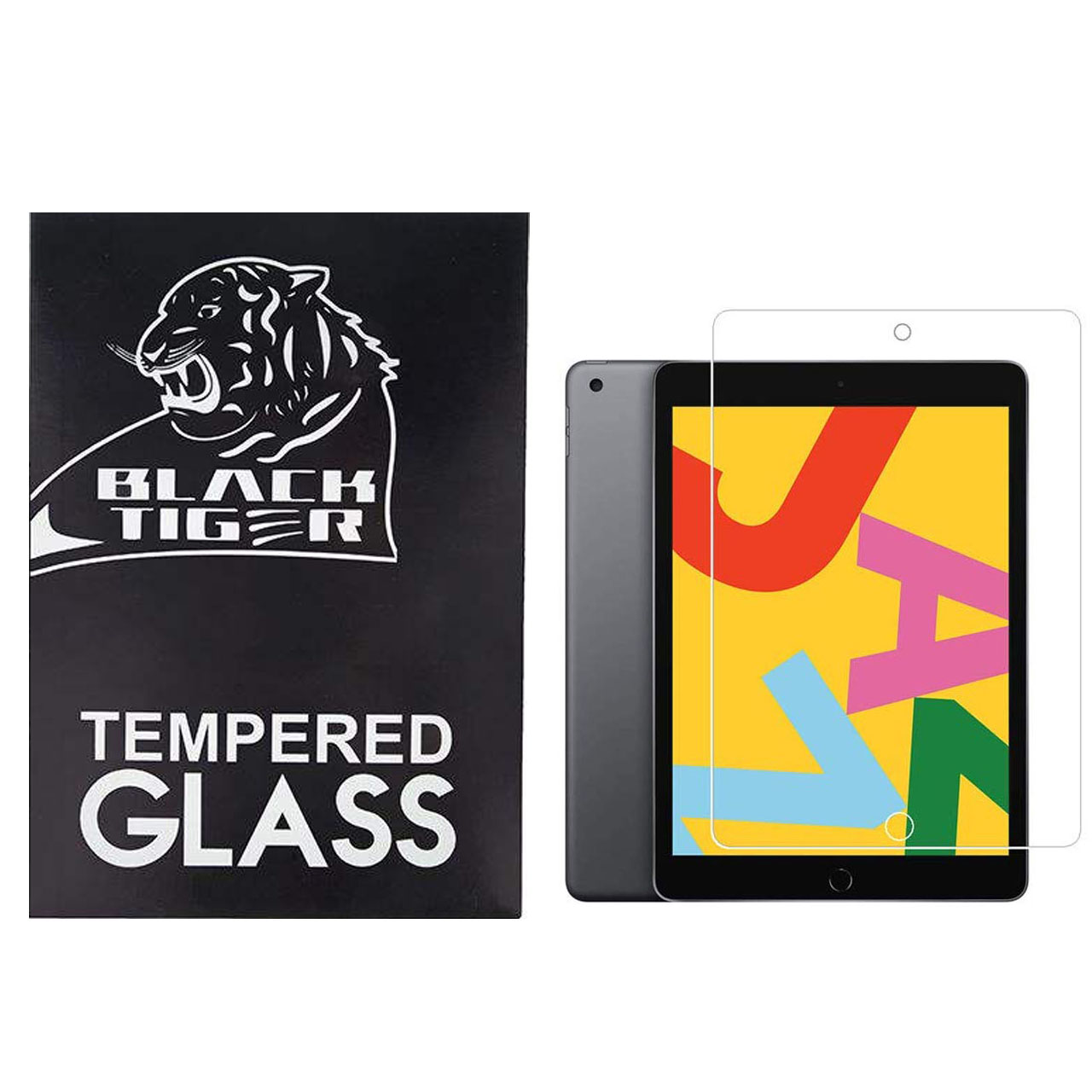 محافظ صفحه نمایش بلک تایگر مدل HM01 مناسب برای تبلت اپل iPad 10.2 inch 2019