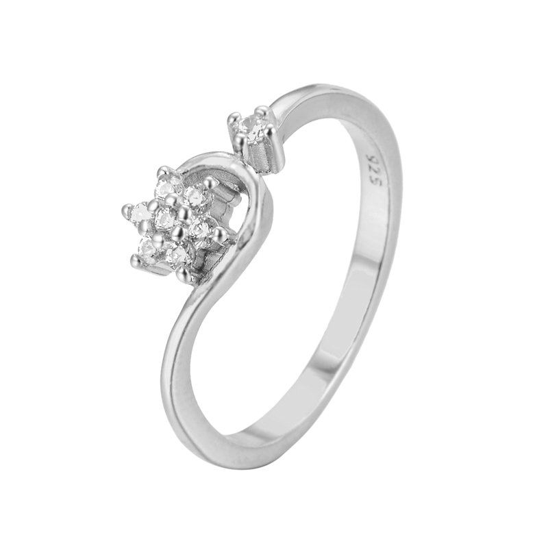 انگشتر نقره زنانه شهر جواهر کد SJ-YR058