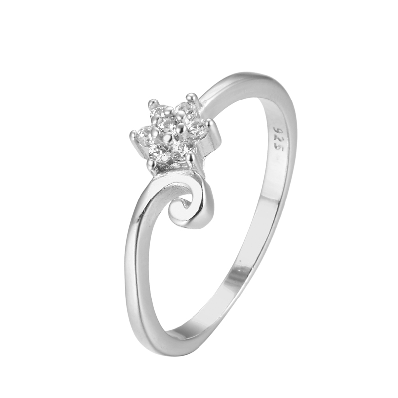 انگشتر نقره زنانه شهر جواهر کد SJ-YR076