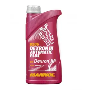 روغن گیربکس  خودرو مانول مدل Dexron III حجم 1000میلی لیتر