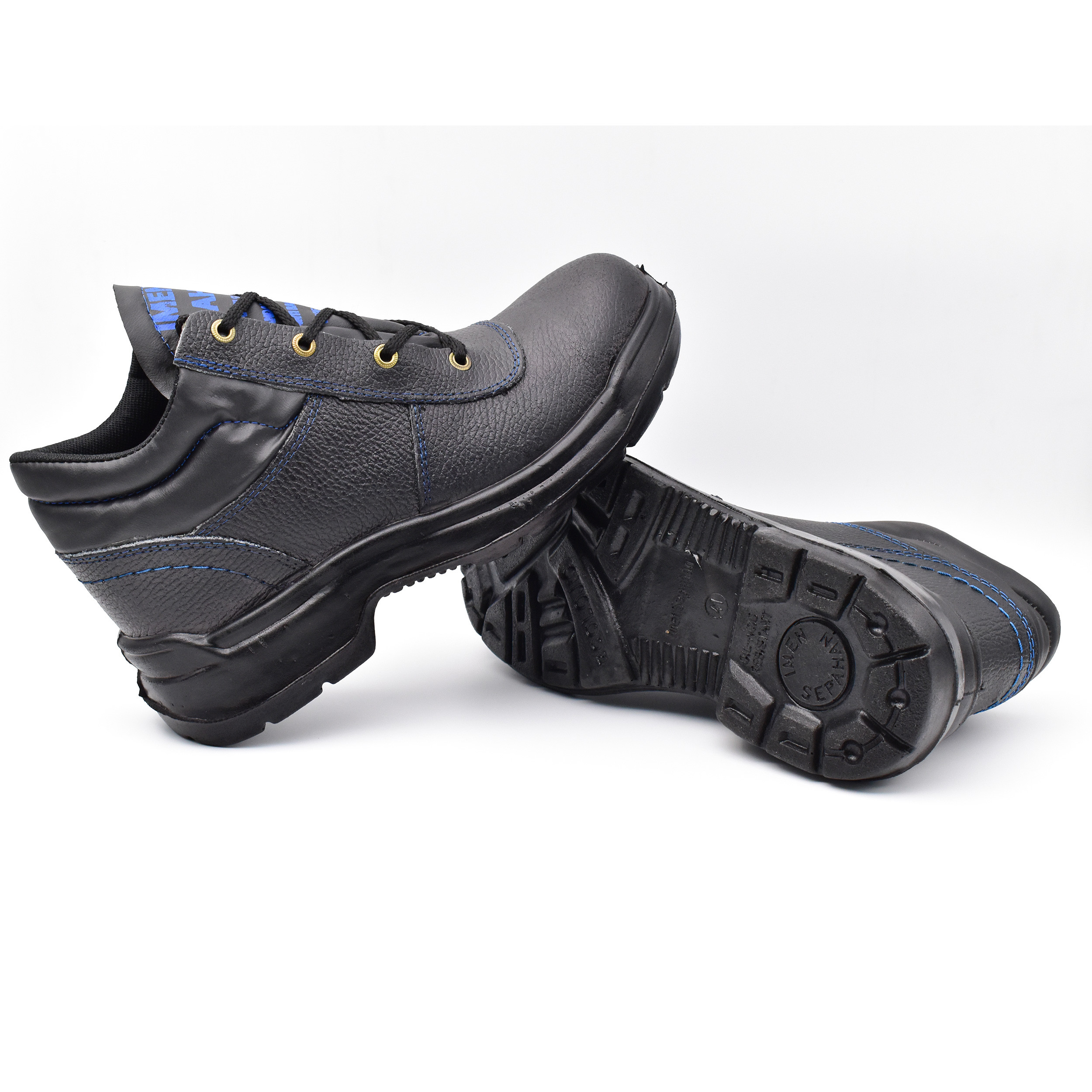 کفش ایمنی مردانه ایمن سپاهان کد JA6079