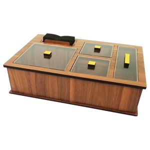 نقد و بررسی جعبه رومیزی تی بگ و تنقلات و زیرلیوانی مدل DR_BEST توسط خریداران