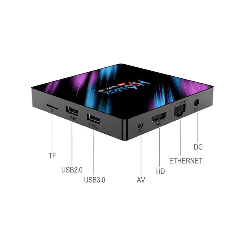 اندروید باکس اچ96 مدل مکس 2/16 - 3318 به همراه کیبورد هوشمند