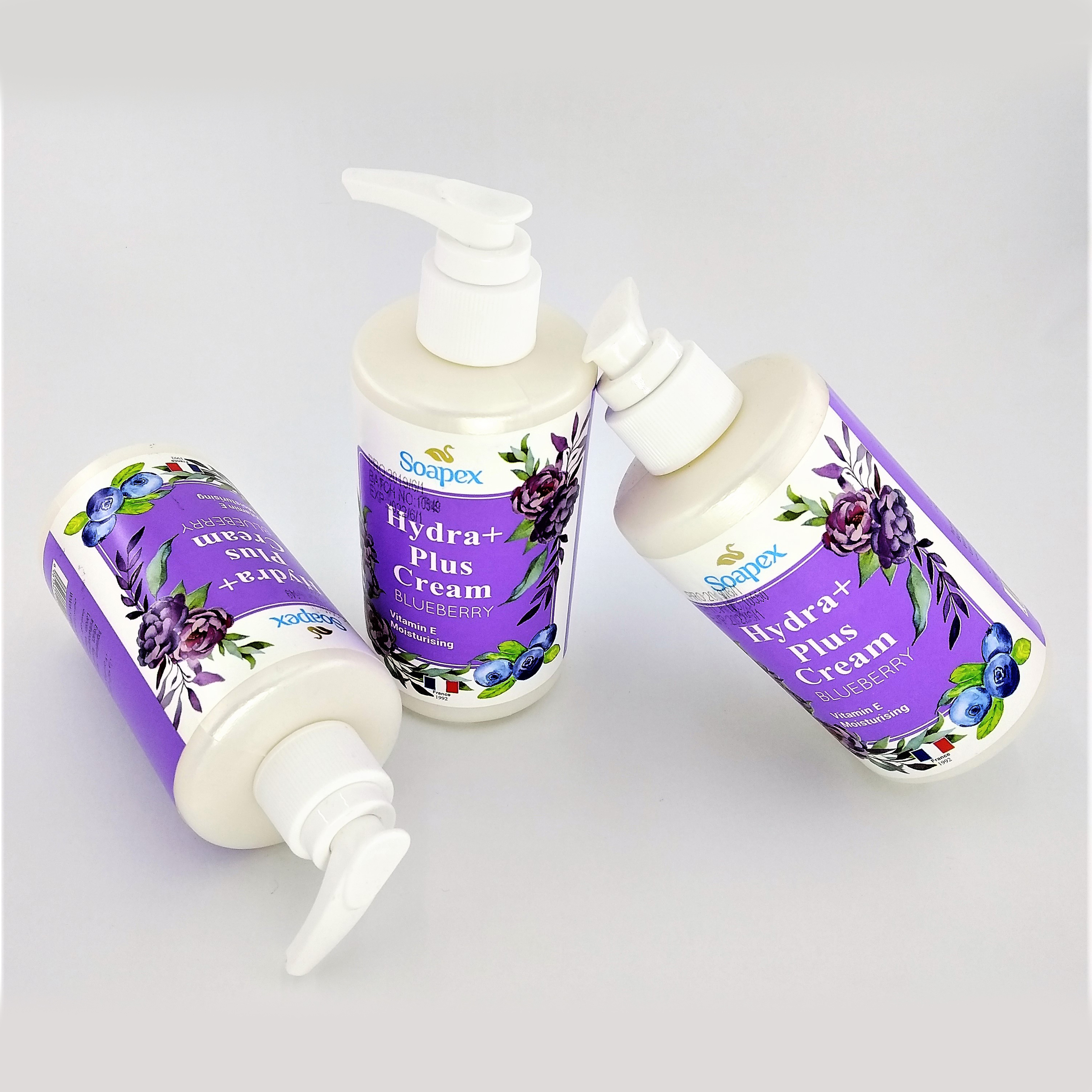 کرم آبرسان سوپکس مدل BLUEBERRY حجم 250 میلی لیتر مجموعه 5 عددی