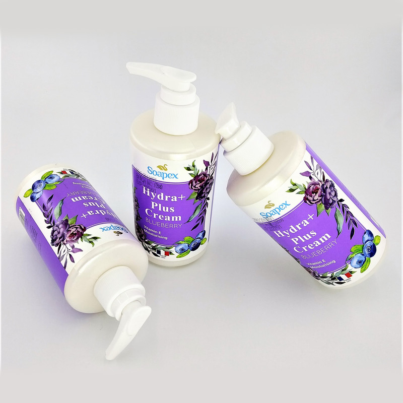 کرم آبرسان سوپکس مدل BLUEBERRY حجم 250 میلی لیتر مجموعه 6 عددی