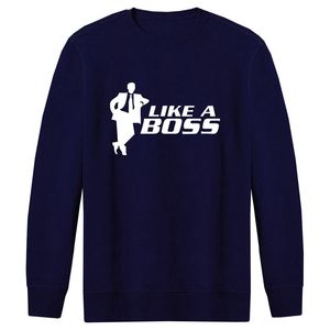 سویشرت مردانه طرح LIKE A BOSS کد F175
