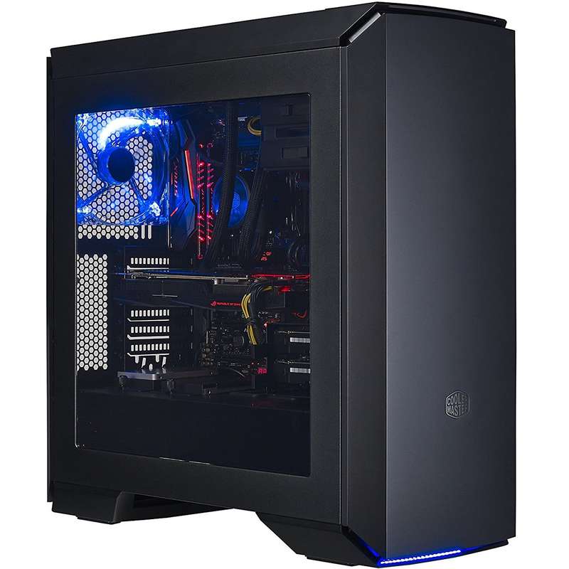 کیس کامپیوتر کولر مستر مدل MasterCase Pro 6 Blue LED Version کیس کامپیوتر کولر مستر مدل MasterCase Pro 6 Blue LED Version