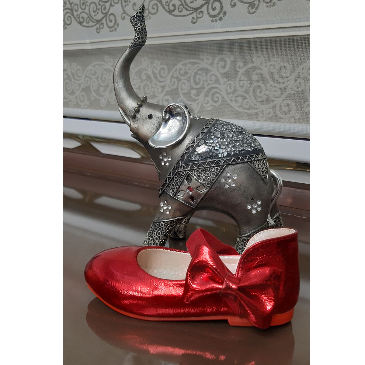 کفش دخترانه طرح پاپیون کد ta45210 - - 9