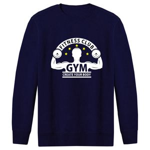 سویشرت مردانه طرح fitness club کد F200