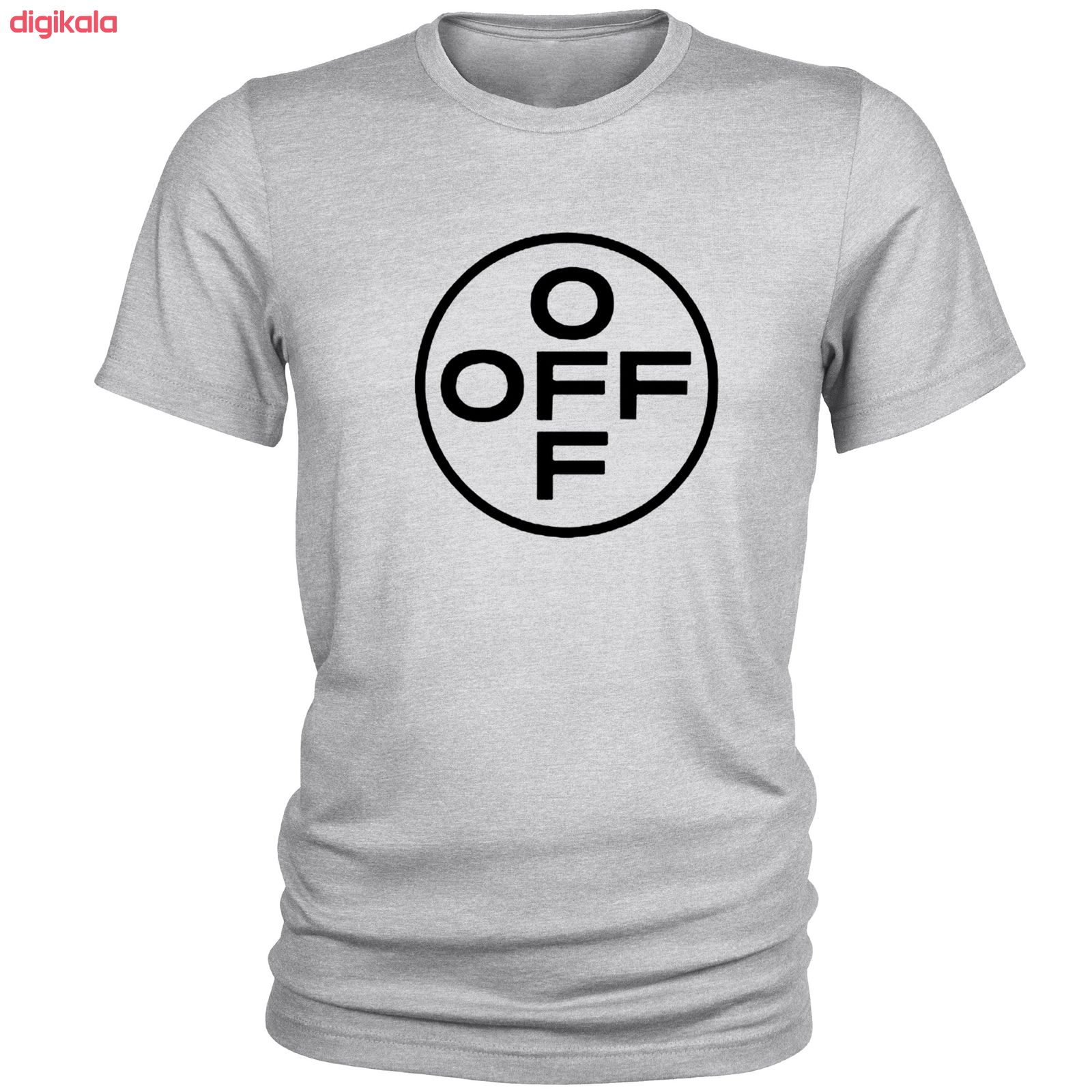 تی شرت آستین کوتاه مردانه طرح Off کد B104
