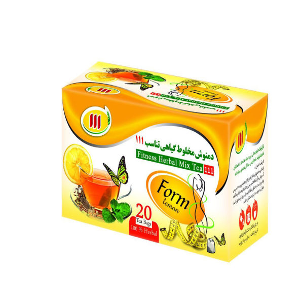 دمنوش مخلوط گیاهی تناسب 111 بسته بندی 4 عددی 