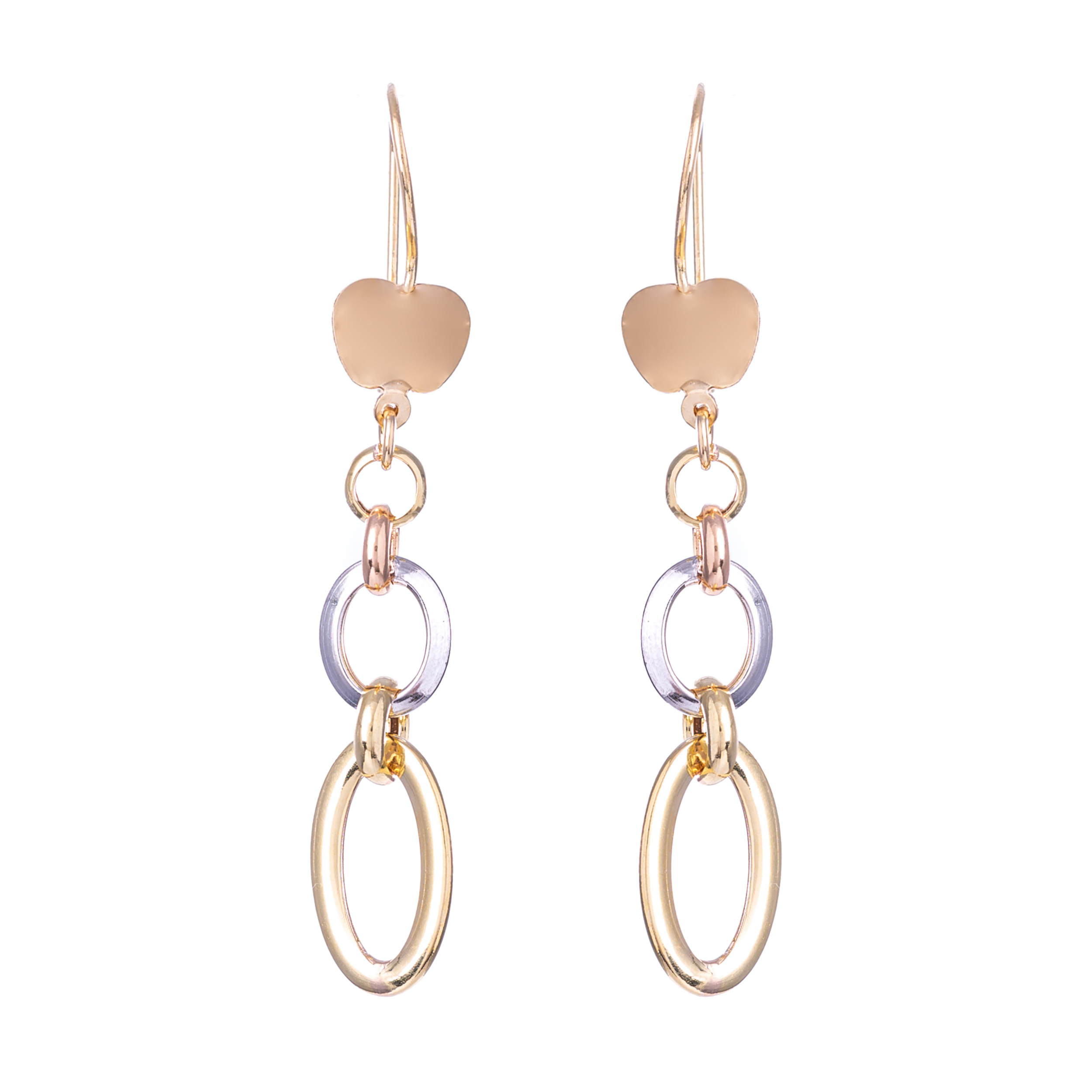 گوشواره طلا 18 عیار زنانه کد AG13