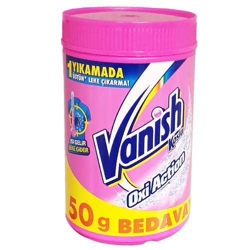 پودر لکه بر ونیش مدل Oxi Action وزن 450 گرم