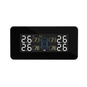 نمایشگر و سنسور باد لاستیک مدل TPMS T812