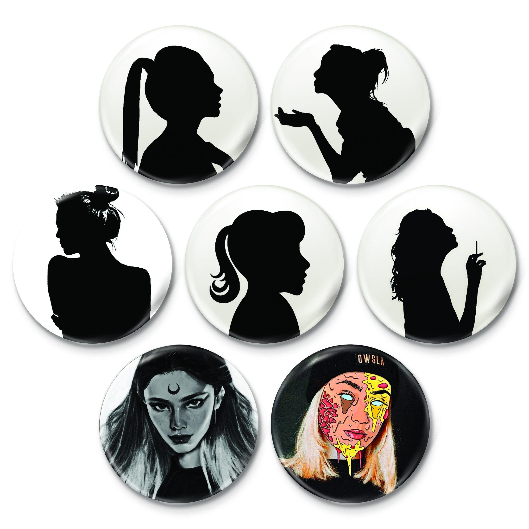 پیکسل طرح دختر کد 46.20 مجموعه 7 عددی